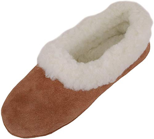 SNUGRUGS Women's Melissa Low-Top Wool Ballerina Slippers