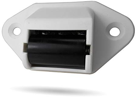 markiso® Rolladen Gurtführung, Gurtleitrolle für Rollladengurt bis 23mm | Stahlrolle inkl. Bürstendichtung in Handwerkerqualität | 1 Stück