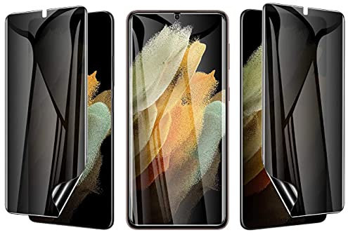Foxcrypt® Anti Spy Hydrogel TPU Blickschutzfolie – Blickschutzfilter - Privacy Filter Panzerfolie Schutzfolie für Samsung Galaxy S20 Ultra