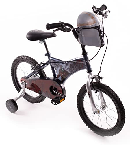 Huffy Jungen Star Wars Mandalorian Kinderfahrrad 16 Zoll, grau, 40,6 cm