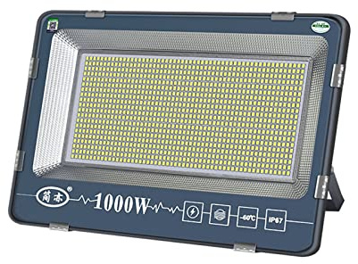 TRNL Projecteur LED Exterieur 600W 1000W,Lumières D'inondation Lumière Blanche Positive 6500K,4000lm-40000lm,Spot LED 220V IP67 étanche Super Lumineux, 1000W