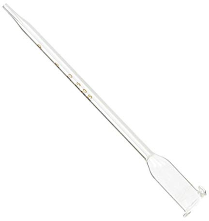 Ankexin 13cm Wine Making Alcohol Meter Tester for Wine Alcohol with Thermometer Measure Test Concentration Meter Glass Material