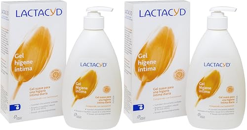 Lactacyd Gel de Higiene Íntima Diario, Ph Equilibrado, sin Jabón, 400 ml, Paquete de 2