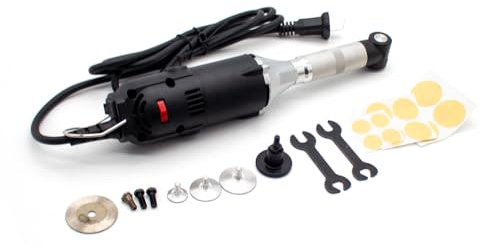 Toplionace Amoladora Eléctrica de ángulo Recto de 220V Multifunción Micro Codo de 90° Máquina Pulidora Cortador de Mano 350W 15000rpm