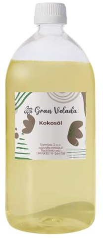 Gran Velada - Kokosöl in Großpackung 25 Liter | Gereinigtes Kokosöl für Seifenherstellung & Kosmetik, Rohstoff für Naturkosmetik, Farblos und Geruchsneutral, Profi-Vorrat für Handwerk