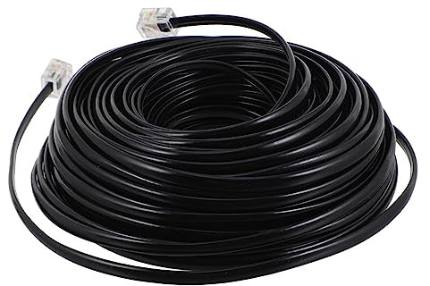 TINEASUR Telephone Extension Cable Cord Line Pc Landline Wire for Use Audio Transmission Telephone Accessories for Fax and Dial-up