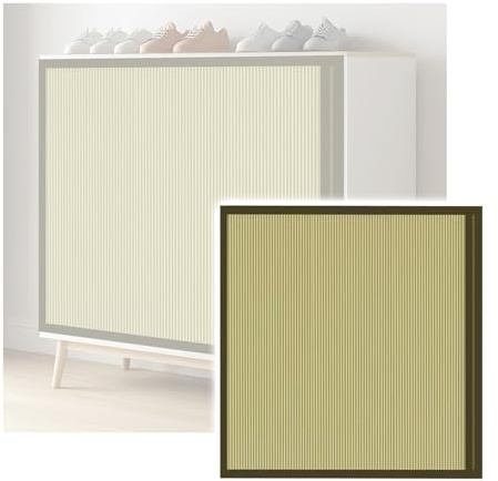 Faltbarer Sichtschutz-Türvorhang für Schrank und Schlafzimmer, einfache Installation, platzsparende Innenfalttür für Küche und Tür (60 x 70 cm)