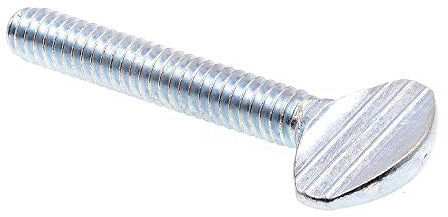 prime-line 9045464 Daumen Schraube, Spaten Kopf, 1/4 in-20 X 1–1/2 in, Zink versilbert Edelstahl, 25 Stück