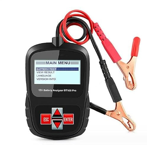 Alamor Foxwell Bt100 12V Car Digital Battery Tester Analyzer Für Überflutet, Agm, Gel