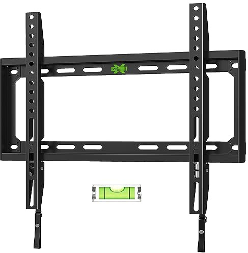 USX MOUNT Fixed TV Wall Mount with Low Profile for Most 26-55 Inch LED, LCD and Flat Screen TVs, TV Mount Bracket with VESA Up to 400x400mm and Weight Capacity 99lbs,and Space Saving TV Bracket
