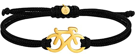 SAILBRACE Armband schwarz BICYCLE ROYAL gold