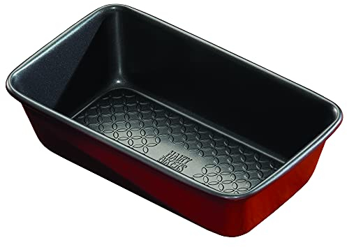 Hairy Bikers Bakeware, Loaf Tin, Non Stick, Dishwasher Safe, Red