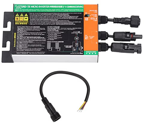 Alomejor Solar Micro Inverter 230V 600W IP55 Wasserdichter MPPT Grid Tie Micro Inverter für Kleine Solaranlagen