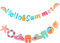 2 PCS Bannière Hello Summer Bannière pailletée à motifs plage Banderole guirlande colorée pour une fête d'été à la piscine Décorations pour les fêtes d'anniversaire d'été sur la plage