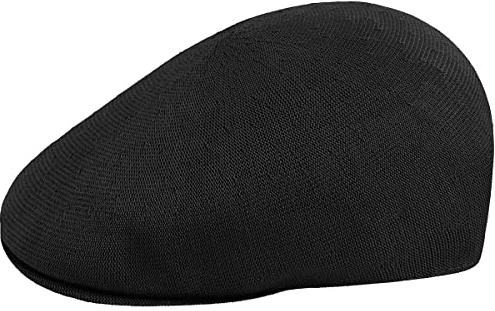 Kangol Seamless Tropic 507 Flat Cap by Damer/Herrar - keps med skärm Vår-sommar Sommar - M (56-57 cm) svart