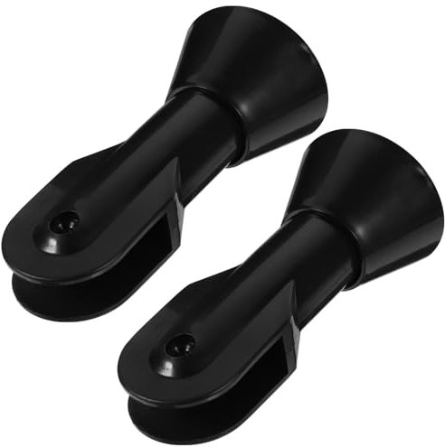 Homoyoyo 2pcs Adjustable Restroom Partition Support Feet Toilet Stand for Public Restrooms Lightweight and Stable Toilet Partition Accessories