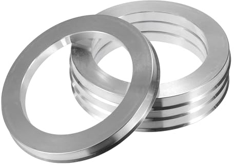 QUARKZMAN 4 Piezas Anillos Centradores De Buje De Aleación De Aluminio, Diámetro Exterior 106.1Mm A Diámetro Interior 78.1Mm para Automóviles