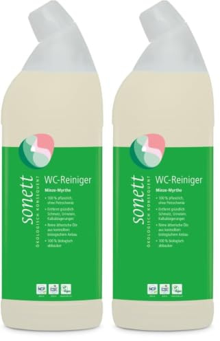 Sonett WC-Reiniger Minze-Myrthe, 750 ml (Packung mit 2)