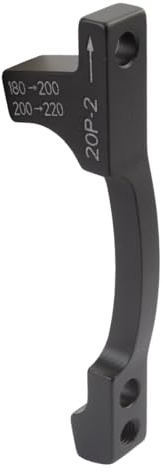 Sram Unisex-Adult AVID Accessorio Adattatore 20P2 Post Mount Per Dischi 200 E 220, Schwarz, Einheitsgröße EU | Nur inklusive Halterung und Edelstahl