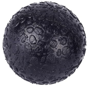 Massageball Selbstmassage aus Faszienball Schwarz Eva | Handmassagegerät, Muskelentspannung Zuhause und Büro, für Männer und Frauen