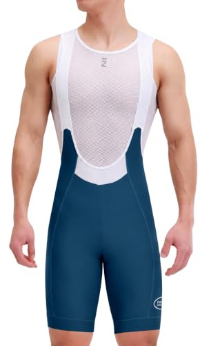 INBIKE Salopette Ciclismo Uomo con Fodello 3D Salopette Bici da Strada Pantaloncini MTB Traspirante Asciugatura Rapida Abbigliamento Ciclismo Estivi