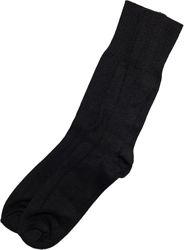 DANCE LINE Ballet Socks (UK, Numeric, 12.5, Regular, 2, Black)