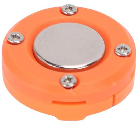 Asixxsix Support Magnétique pour Micro Radio CB, Clip de Suspension pour Micro CB avec Dos Adhésif pour for KMC-30 KMC-32 KMC-35 KMC-36 Support de Micro CB, Support Magnétique pour (ORANGE)