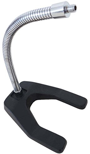 keepdrum MS65 schweres Tischstativ Mikrofonstaender Schwanenhals