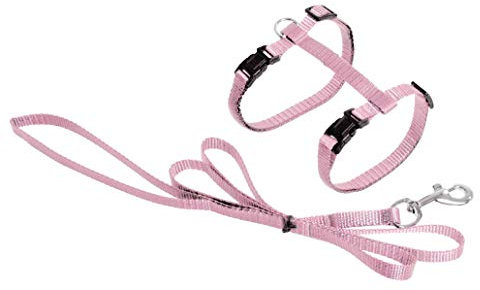 Karlie Art Sportiv Plus Geschirr und Leine L: 110 cm hellpink
