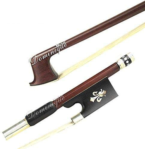 D Z Strad Violin Bow - Model 202 - Brazilwood Bow with Ebony Fleur-de-Lis Frog (4/4 - Full Size)