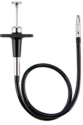 JJC TCR-40BK Déclencheur Souple Mécanique 40cm pour Appareils Fujifilm, Leica Canon Nikon Sony avec Déclencheur à Filetage Femelle [Compatibilité Voir la Description pour Appareil Photo] Noir