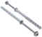 12x100 Hex Torx Schrauben & Dübel Fast-K Heavy Duty von Keple 25 Pack Wandmontage Schrauben Dübel Wanddübel mit Edelstahl Betonschrauben Wandanker Schraube & Wanddübel Set Ziegelstein Wandmontage