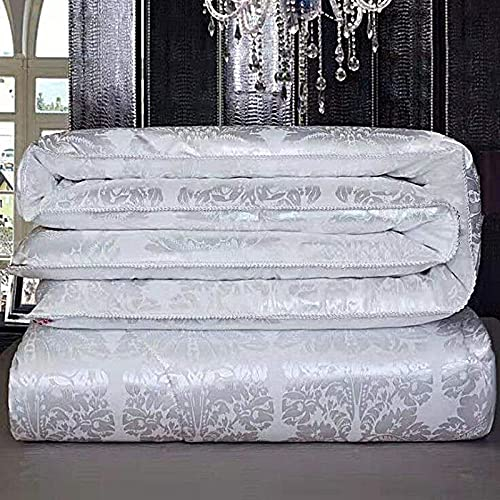 Seidendecke Frühling und Herbst Geschenkdecke Mitgift Geschenk Seide Winterdecke Single Double Hochzeit rot Seide Sommerdecke Bettwäsche Heimtextilien Firmengeschenk Bettdecke Anti-Allergie-Bettdecke