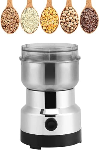 Deals Macina Caffe Macinino Elettrico 150W Spezie Legumi Macinacaffe