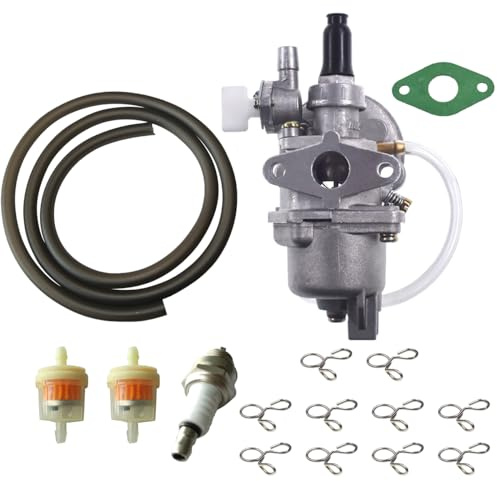 PZ13 Vergaser-Set, 13 mm, passend für Mini-Quad, ATV, 2-Takt, 43 cc, 47 cc, 49 cc, Dirt Mini Moto Pocket Bike