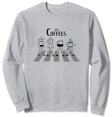 The Coffees, cafetière à piston française, cafetière expresso pour cuisinière Sweatshirt