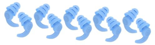 BESPORTBLE 5pairs Silicone Sleep Ear Plugs Reusable Noise Reduction for Swimming Sleep Ear Covers for Teens Adults