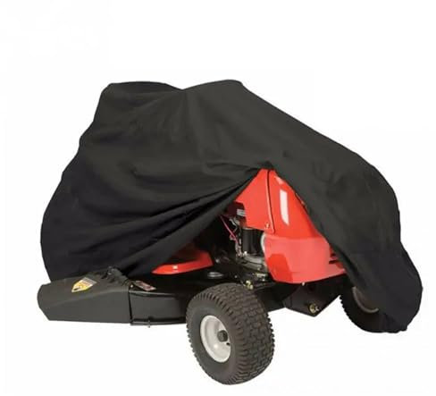 LXHZSY Copri Tagliaerba Copertura for Tosaerba Impermeabile for spazzaneve Protezione UV Trattore Nero Multiuso(82x111x116cm)