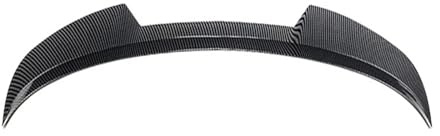 Kofferraum Flügel Spoiler Für Ford Für Fiesta Für ST-Line Für MK6 Für MK6.5 Für MK7 Für MK7.5 Für Fließheck 2008-2017 Auto Heckdachspoiler Fensterflügel Auto Heckspoiler(Carbon Look)
