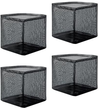 Holdes Cestello Per Piante Acquatiche - Vaso Galleggiante Per Piante Acquatiche - 4 Sacche in Rete Traspiranti Galleggianti per Giardino Balcone Interni e Coltivazione