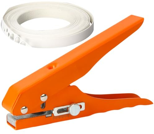Perforador de Un Agujero,Alicates Perforadores de Banda de Cantos de 8mm para PVC - Herramienta de Carpintería Ajustable para Madera Fina, Papel de Manualidades, Cartulinas, Película Dura, PVC