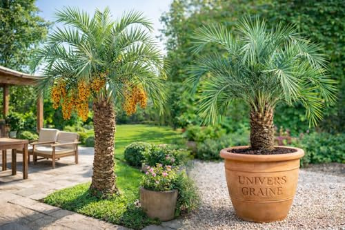 5 Graines de Palmier - à Gelée - Butia odorata – Palmier abricotier – Graines de palmier rustique ornemental - Arbre Plante Jardin - 468