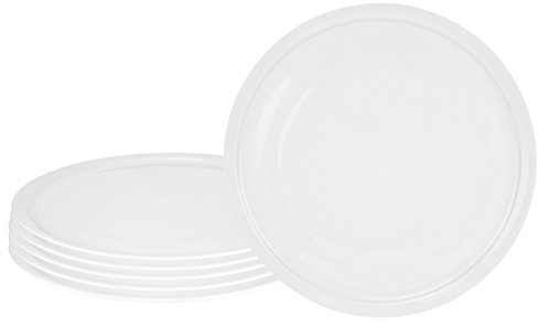 Assiette à pizza blanc 31 cm 6 pièces