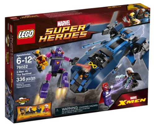 LEGO Marvel Super Heroes X-Men vs. The Sentinel Children's toy 336 pieces Building Set – Games (Multicolour, 6-12 Years old), Comics