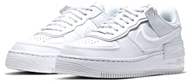 Nike W Af1 Shadow, Scarpe da Basket Donna, White, 38.5 EU