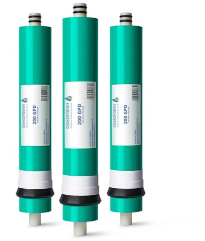 OsmoFresh Membranset Proline X3 600 GPD | niedrige TDS Werte | höchste Leistung | Top Ausbeute | sehr niedriger Leitwert