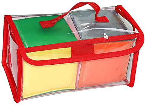 Milageto 2 Stück Schaumstoffwürfel für Kinderspiele, Schaumstoffspielwürfel Plüschwürfel Spielzeug mit Beutel, Lernwürfel Würfelspiel Brettspiel für Kinder Jungen und Mädchen ab 2 3 4 5 6 Jahren