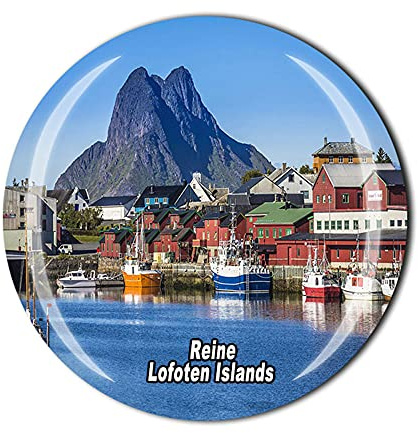 Lofoten Islands Norwegen Kühlschrankmagnet Souvenir Geschenk Kühlschrank Magnetaufkleber