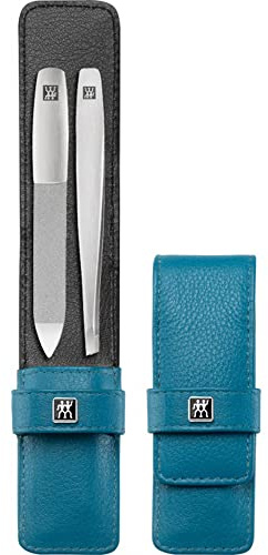 ZWILLING Professionelle Maniküre Pediküre Set 2tlg., Petrol, Promoset