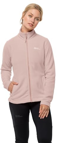 Jack Wolfskin Damen Fleecejacke, Polyester, Rose Smoke, XS